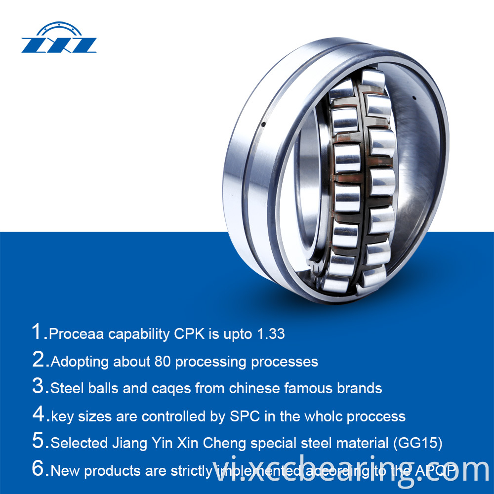 Elevator Bearings Sealed Spherical Roller Bearings Type